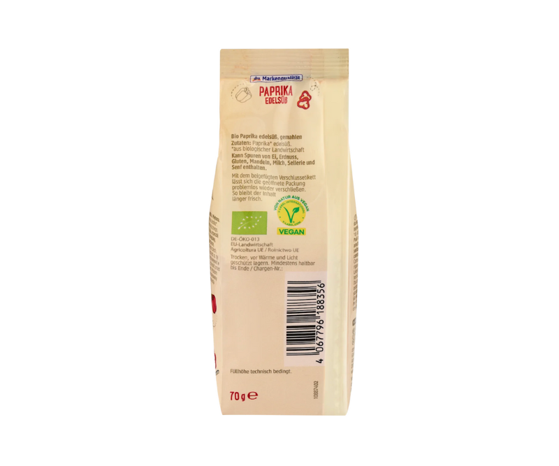 Paprika doux bio – 70 g – Image 2