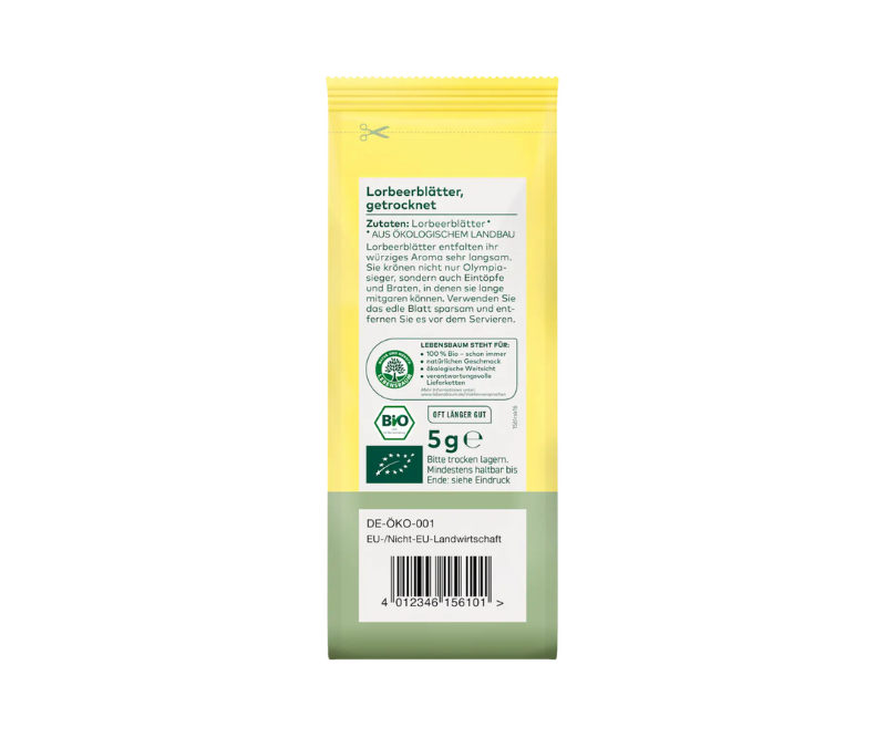 Feuilles de laurier bio entières – 5 g – Image 2
