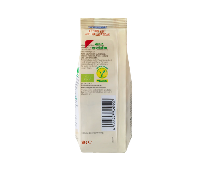 Cannelle de Ceylan bio moulue – 50 g – Image 3