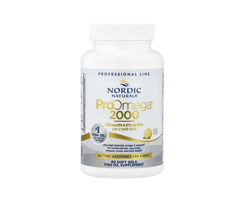 Oméga-3 ProOmega 2000 – Citron – 60 capsules