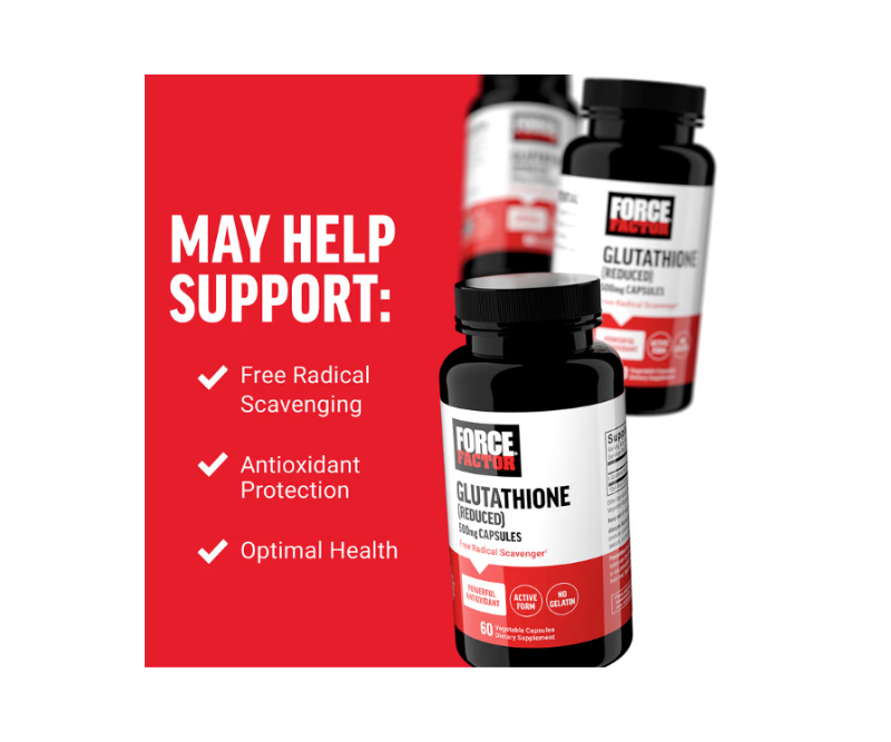 Glutathion Réduit 500 mg – 60 Gélules Végétales – Image 3