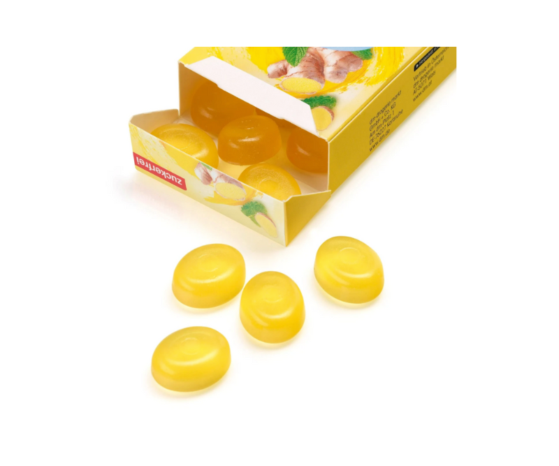 Bonbons Sans Sucre Gingembre, Mélisse Citronnée et Vitamine C – Image 3