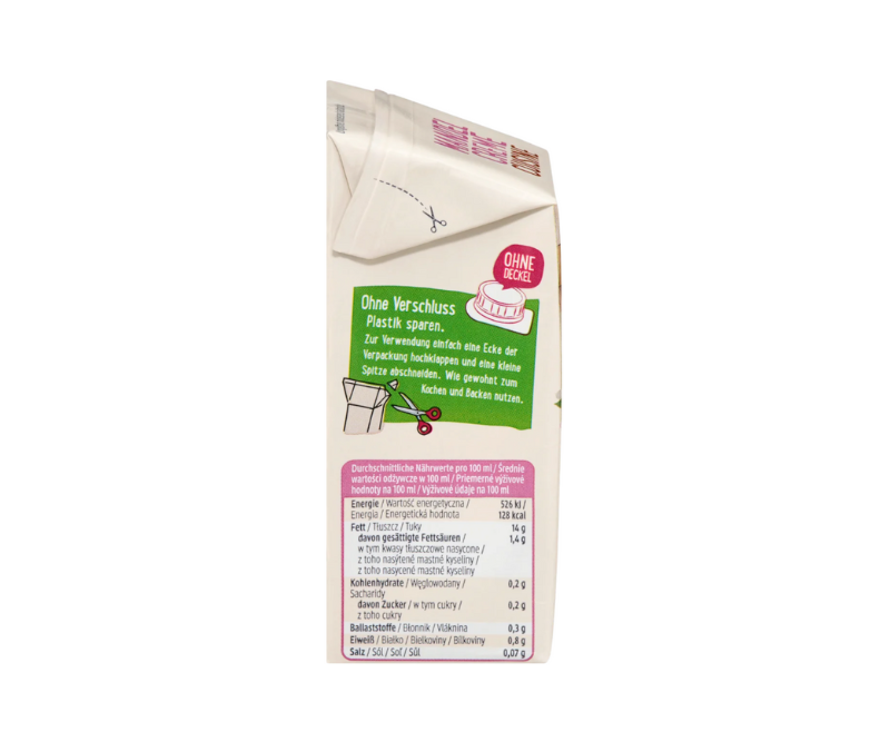 Crème cuisine à l’amande bio – 200 ml – Image 2