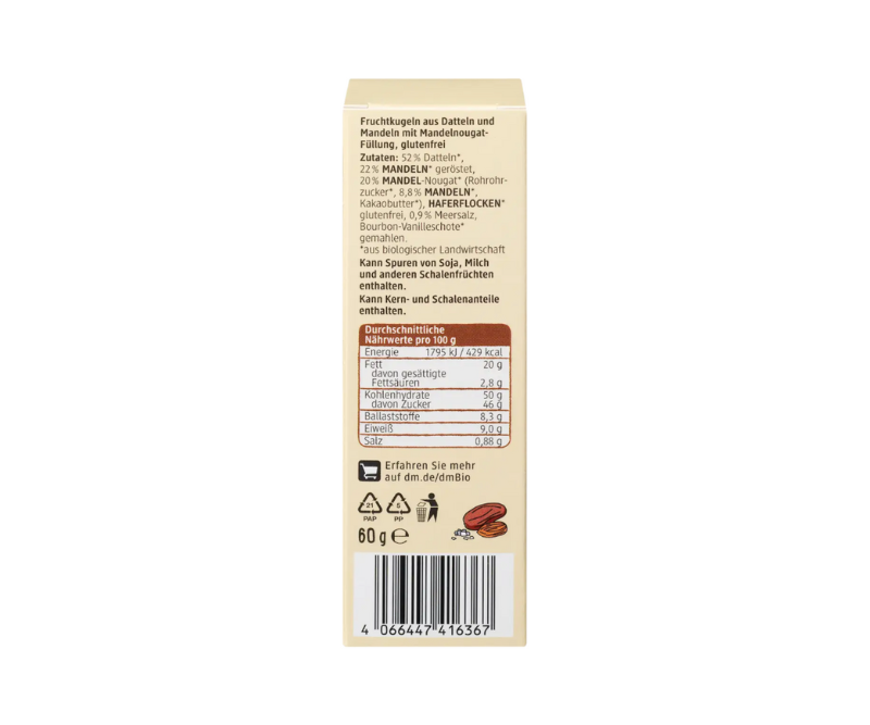 Boules Energétiques bio & sans gluten aux amandes – Image 3