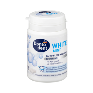 Chewing-gum White Mint au Xylitol – Sans Sucre – 48 g