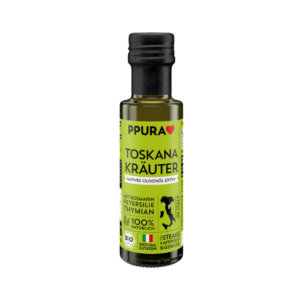 Huile d’Olive Extra Vierge Bio Toscane aux Herbes (Romarin, Persil & Thym)