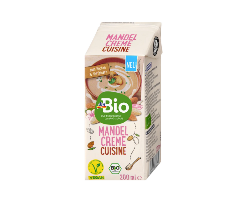 Crème d'amandes Bio