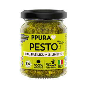 Pesto Basilic & Citron Vert – Recette Italienne Bio