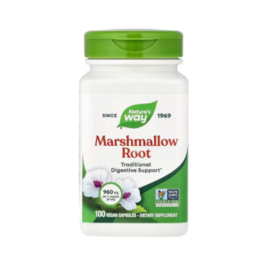 Racine de Guimauve (Marshmallow Root) – 480 mg – 100 gélules végétales