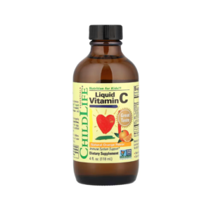Vitamine C Liquide pour Enfants – Saveur Orange – 118 ml