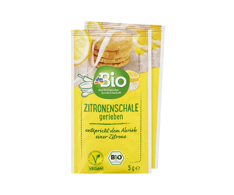 Zestes de citron râpé bio