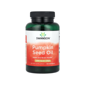 Huile de pépins de courge (Pumpkin Seed Oil) 1000 mg – 100 softgels
