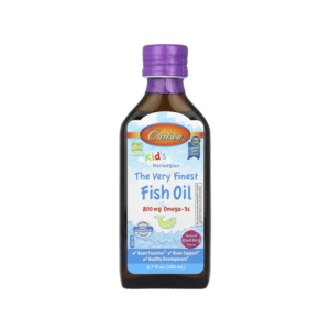 Huile de Poisson Oméga-3 Enfant – Saveur Fruits Rouges – 200 ml