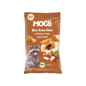 Biscuits bio sans gluten fourrés crème noisette cacao pour enfants et adultes – 30 g