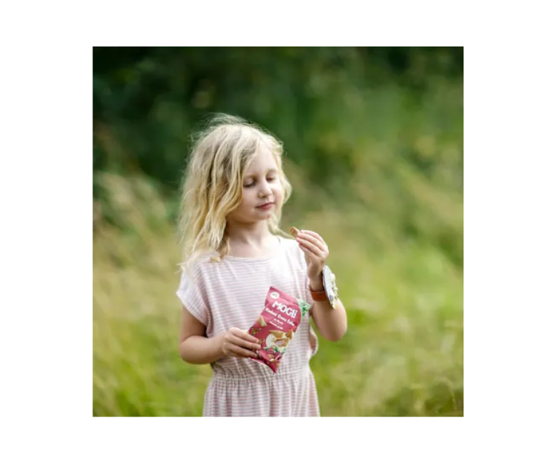 Biscuits bio sans gluten fourrés crème amande framboise pour enfants et adultes – 30 g – Image 3