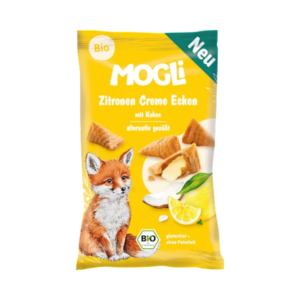 Biscuits bio sans gluten fourrés crème citron coco pour enfants et adultes – 30 g