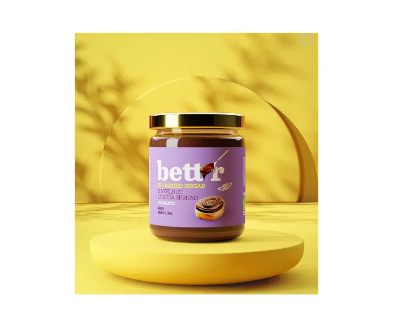 Pâte à tartiner bio noisette cacao sans sucres ajoutés – 250 g – Image 2