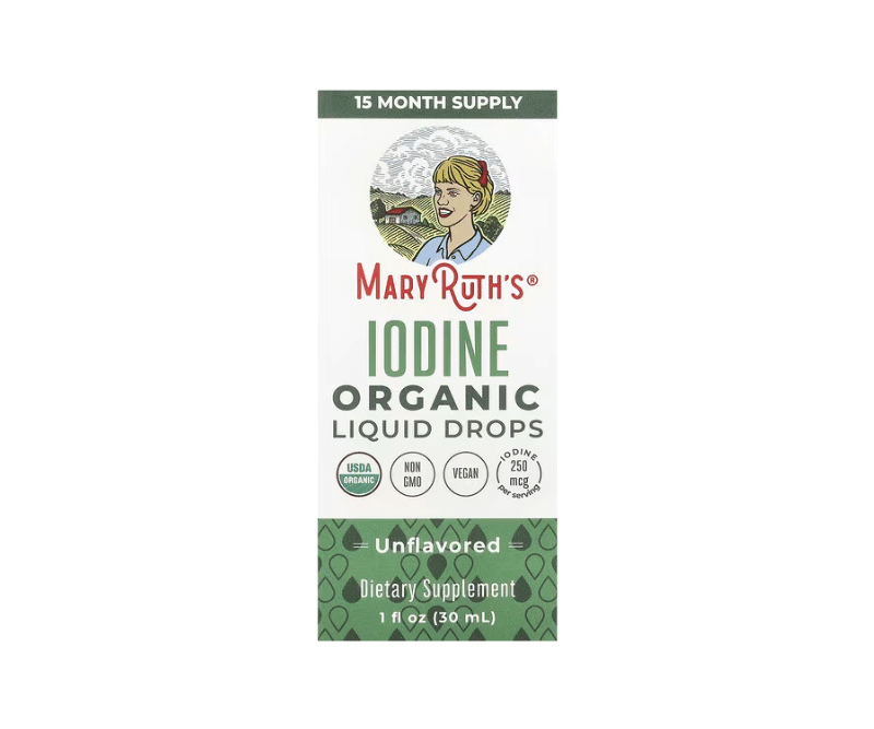 Iode liquide bio 250 µg – Soutien thyroïdien & métabolisme – 30 ml