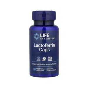 Lactoferrine 300 mg – Soutien immunitaire & microbiote – 60 gélules végétales