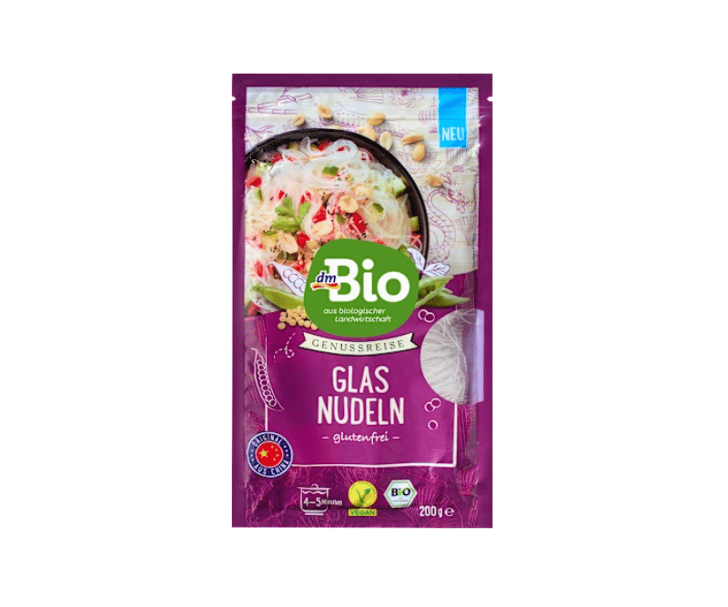 Vermicelles de pois bio – Nouilles asiatiques sans gluten – 200 g